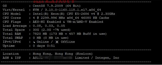 【梦飞云】VPS最新活动,六折特惠促销,1核1G香港VPS主机每月61元起