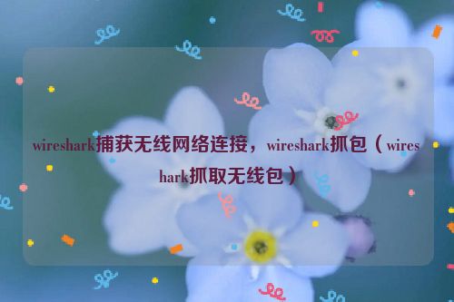 wireshark捕获无线网络连接，wireshark抓包（wireshark抓取无线包）